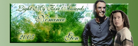 Nominierung Light My Fire Award 2005