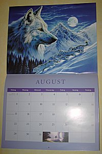 Wohnzimmer Fantasy-Kalender